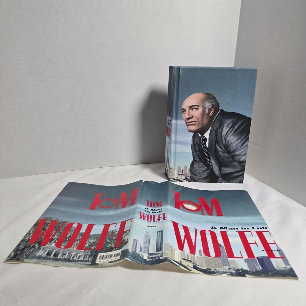 A Man in Full: A Novel Tom Wolfe 1998 Hardcover w/ DJ First Ed/Third Print